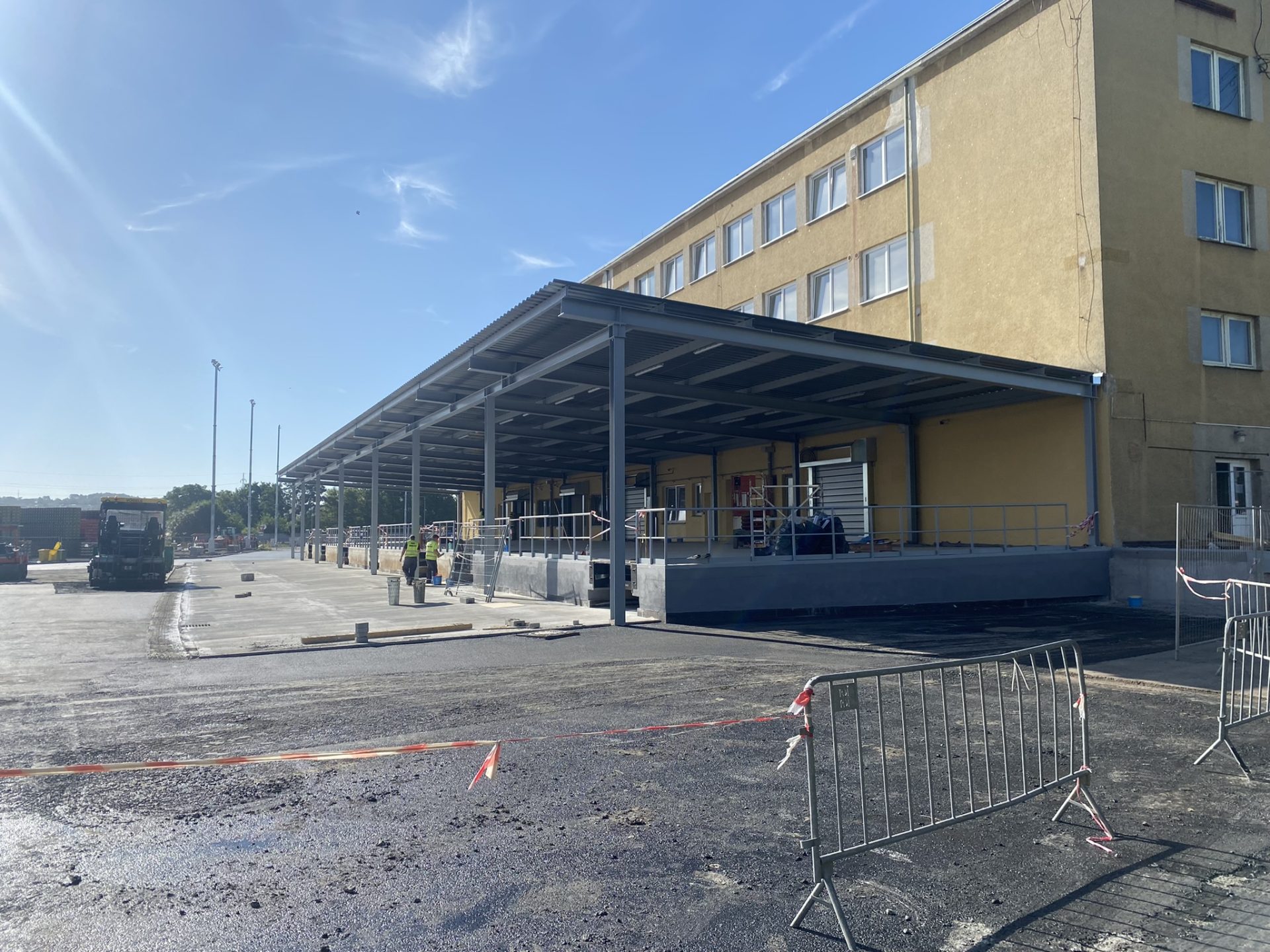 Stavební úpravy – Gambrinus Lahvovna